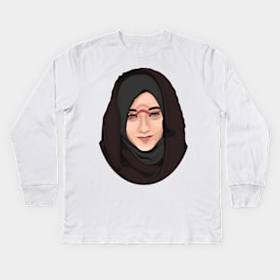 girl Kids Long Sleeve T-Shirt